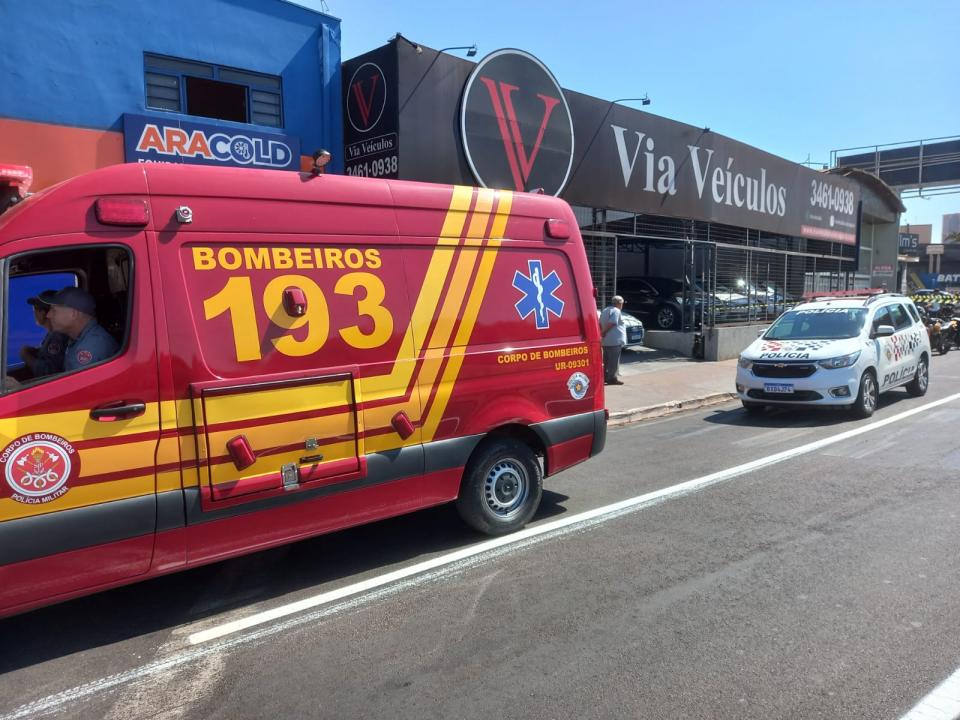 Foto 7 de 7 — Acidente na Via Expressa deixa motociclista em estado gravíssimo